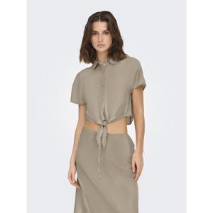 Only Jakiri Linen Knot Shirt